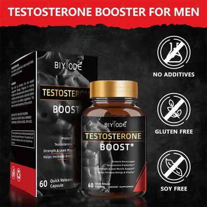 Testosterone Booster Bottle