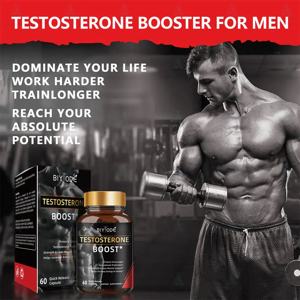 Testosterone Booster Bottle