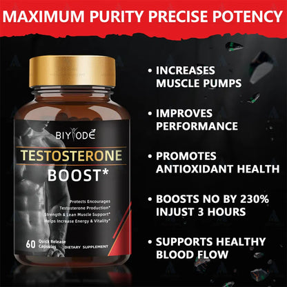 Testosterone Booster Bottle